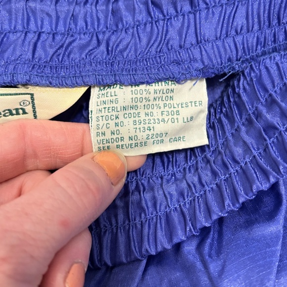 L.L. Bean Blue Sweatpants Relaxed Fit Joggers - Picture 4 of 4